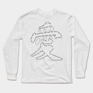 Kanji love Long Sleeve T-Shirt